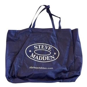 Steve Madden logo foldable shopping bag